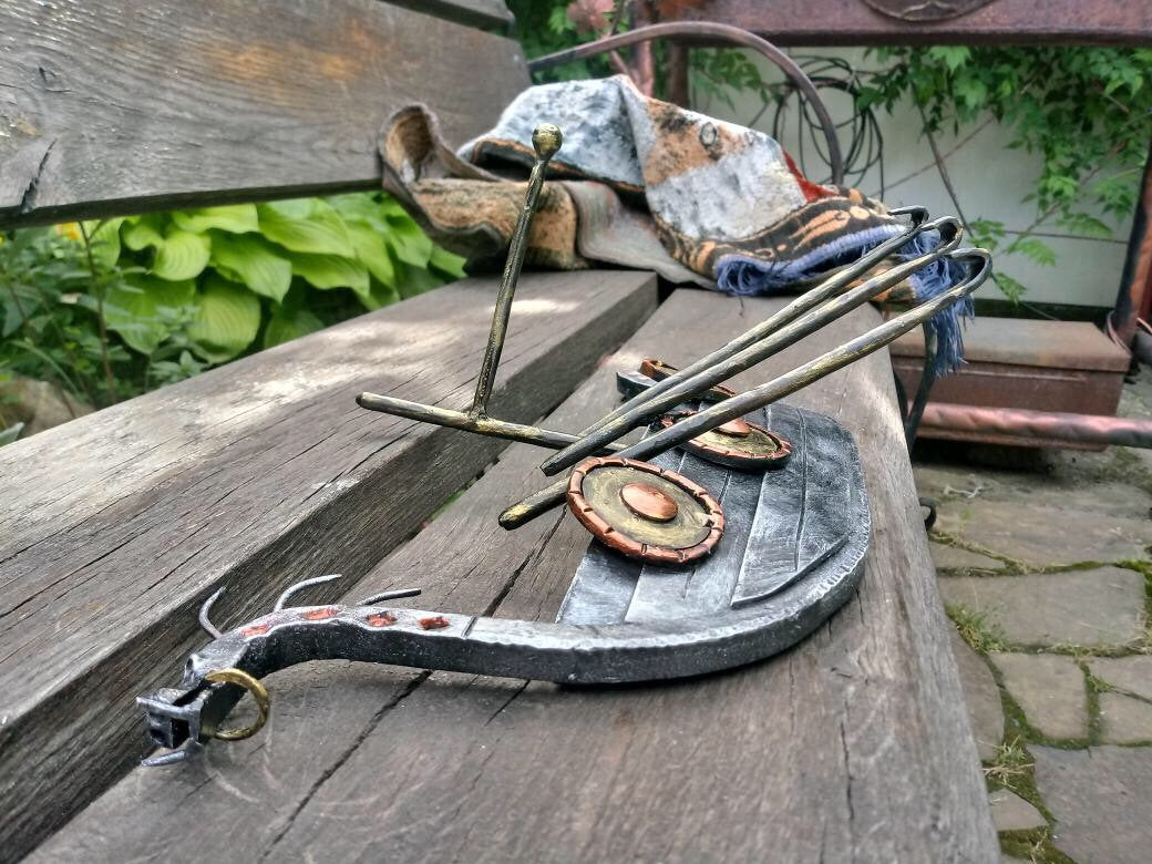 Viking hanger, wall hanger, viking ship, wall hook, wall rack, viking furniture, viking reenactment, drakkar, viking life, replica, medieval