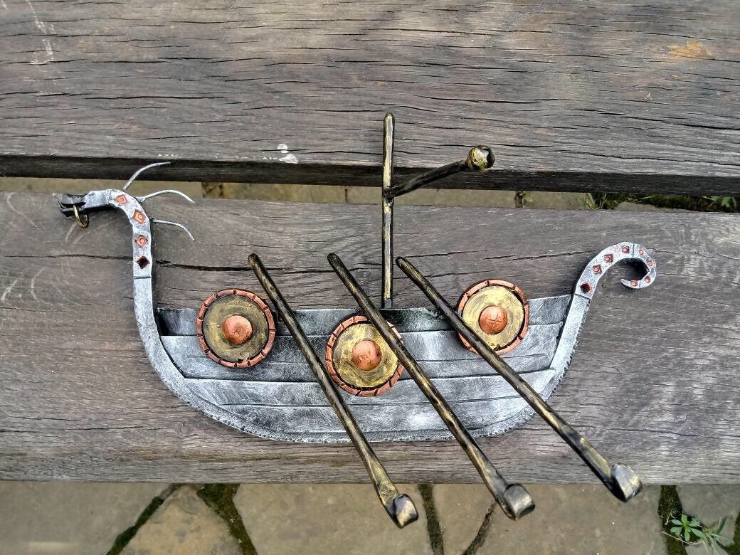 Viking hanger, wall hanger, viking ship, wall hook, wall rack, viking furniture, viking reenactment, drakkar, viking life, replica, medieval