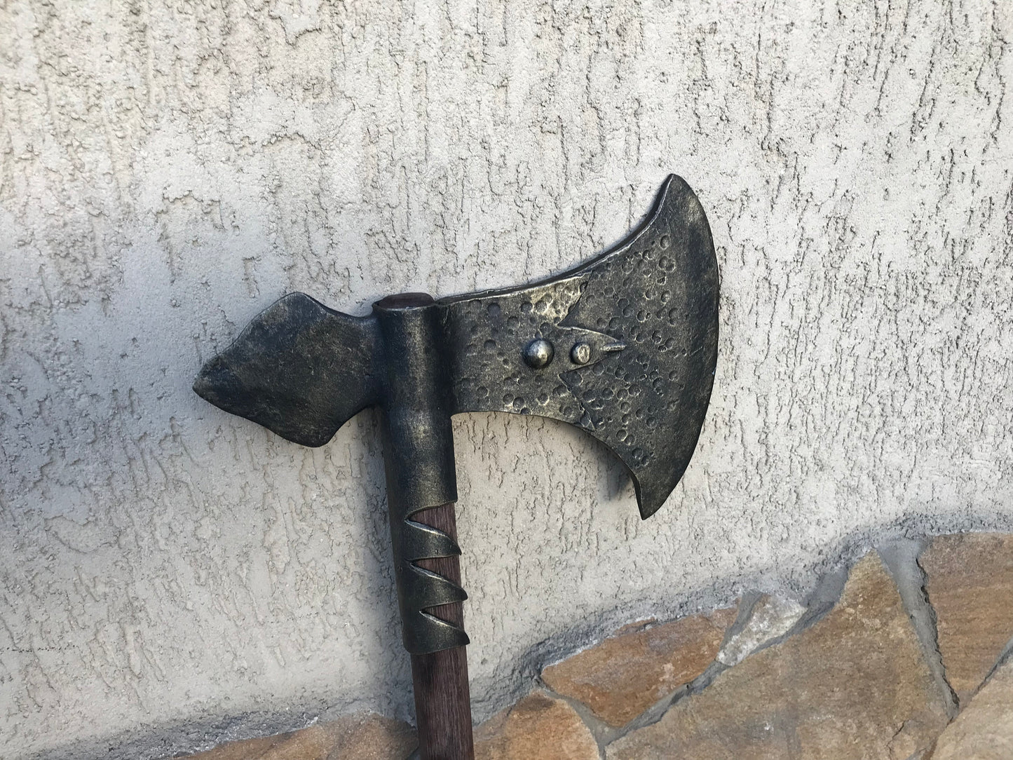 Viking axe, replica weapons, replica armor, replica axe, medieval axe, axe, combat axe, SCA axe, LARP axe, crusader axe, Middle Ages axe
