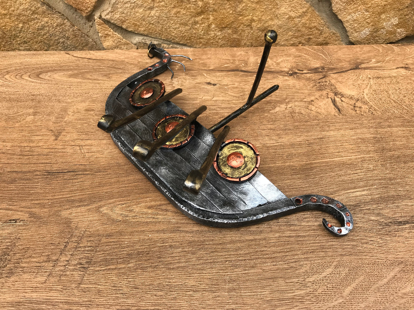 Viking hanger, wall hanger, viking ship, wall hook, wall rack, viking furniture, viking reenactment, drakkar, viking life, replica, medieval