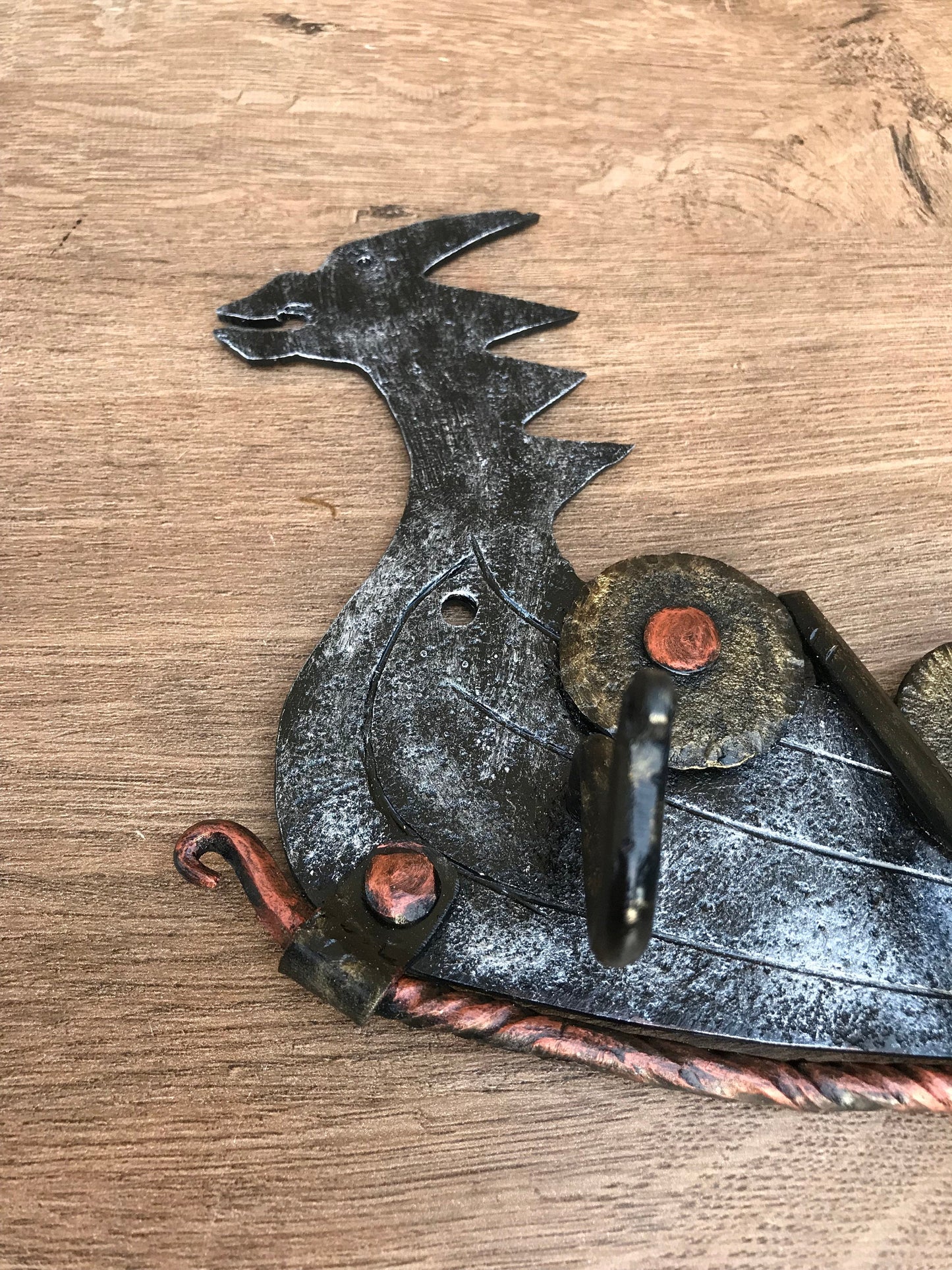 Wall hanger, viking ship, wall hook, wall rack, viking furniture, viking reenactment, drakkar, odin, viking life, valkyrie, replica,medieval