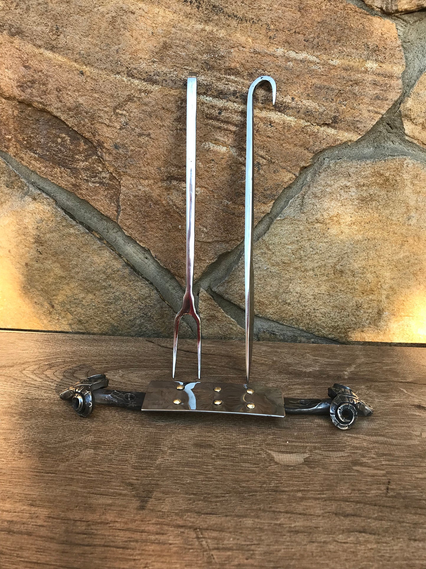 BBQ grilling tools, BBQ grill set, BBQ grill, bbq tools dad, bbq fork, knife, fork, bbq gift, bbq tool set, bbq wall art, bbq party, grill