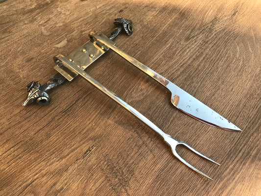 BBQ grilling tools, BBQ grill set, BBQ grill, bbq tools dad, bbq fork, knife, fork, bbq gift, bbq tool set, bbq wall art, bbq party, grill