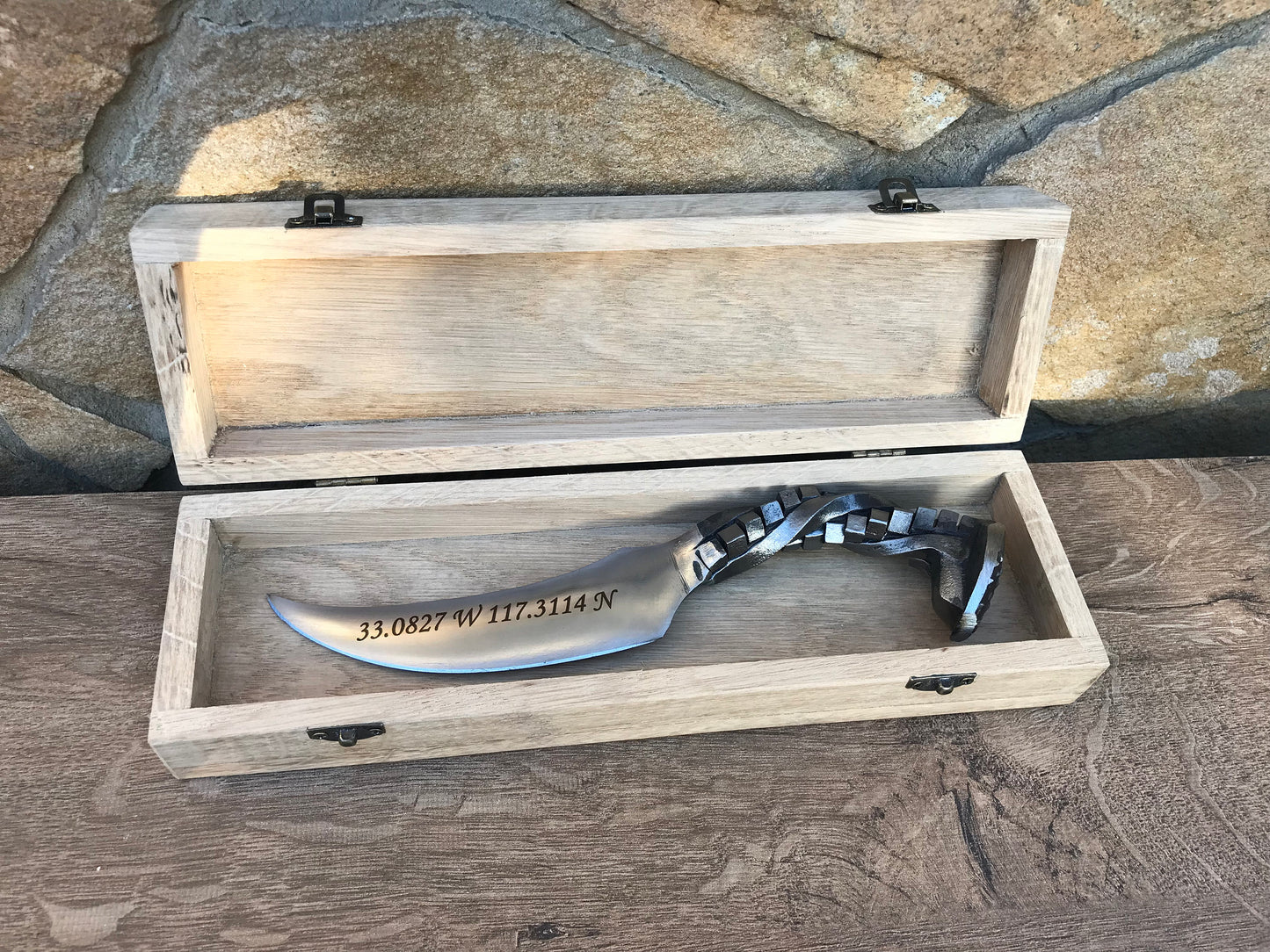 6th anniversary, railroad spike knife, 6 year anniversary, iron gift for him, iron gift,iron anniversary gift for him,retirement gift,knife