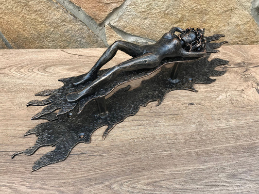 Door handle, door pull, door puller, naked woman, naked girls, naked art, nude female, sexy body, nudeart erotica, mature, naked woman art