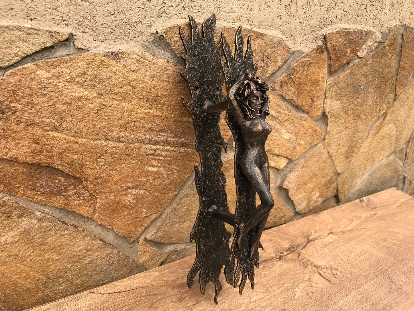 Door pull, door handle, door puller, nude female, erotic art, contemporary, lesbian art, nude woman, cool gift, nude girl, female figure,axe