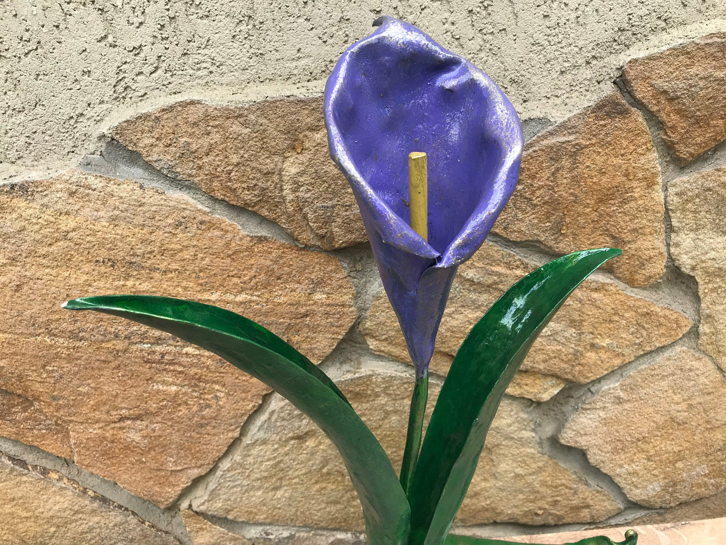 Calla lily, iron flower, iron anniversary gift, Christmas gift for her, iron gift for her, iron gifts, Mother's day gift, 6th anniversary