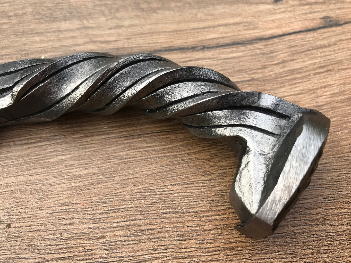 Iron anniversary gift for him, 6 year anniversary, railroad spike knife, 6th anniversary, iron wedding anniversary, iron gift for him,knife