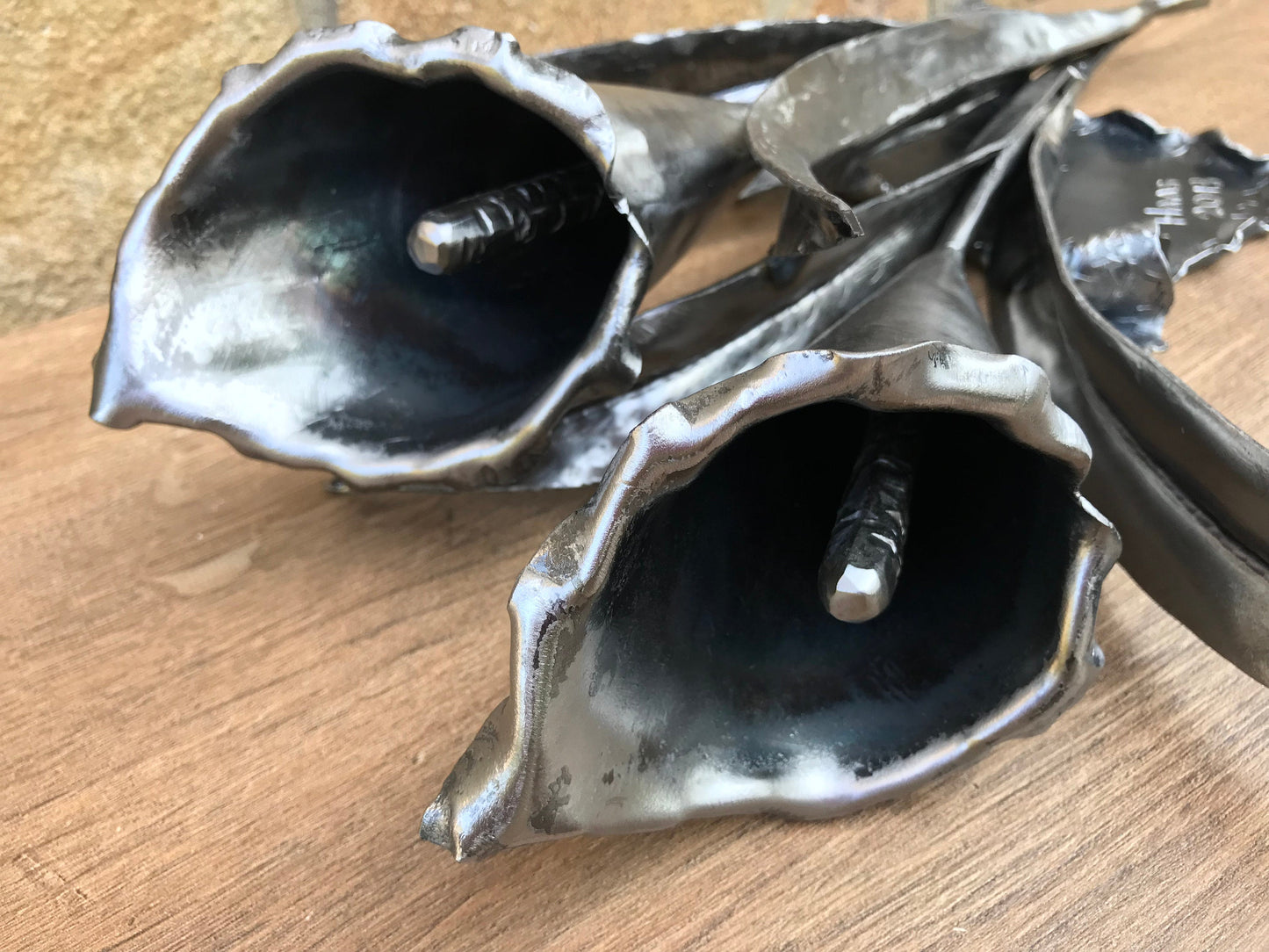 Calla lily, iron flower, iron anniversary gift, Christmas, 6th anniversary, iron gift for her, iron gifts, Mother's day, 6 year anniversary