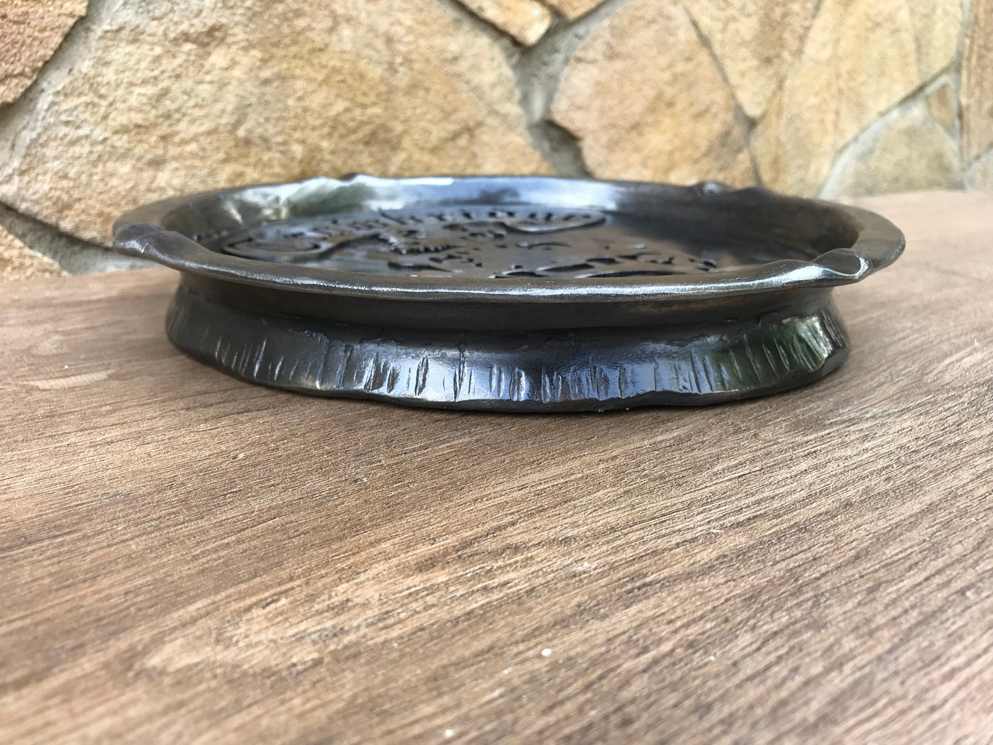 Cigar ashtray, ashtray, ash tray, iron anniversary gift for him, iron anniversary gift for her, iron gifts,iron gift,gift for smoker,cut out