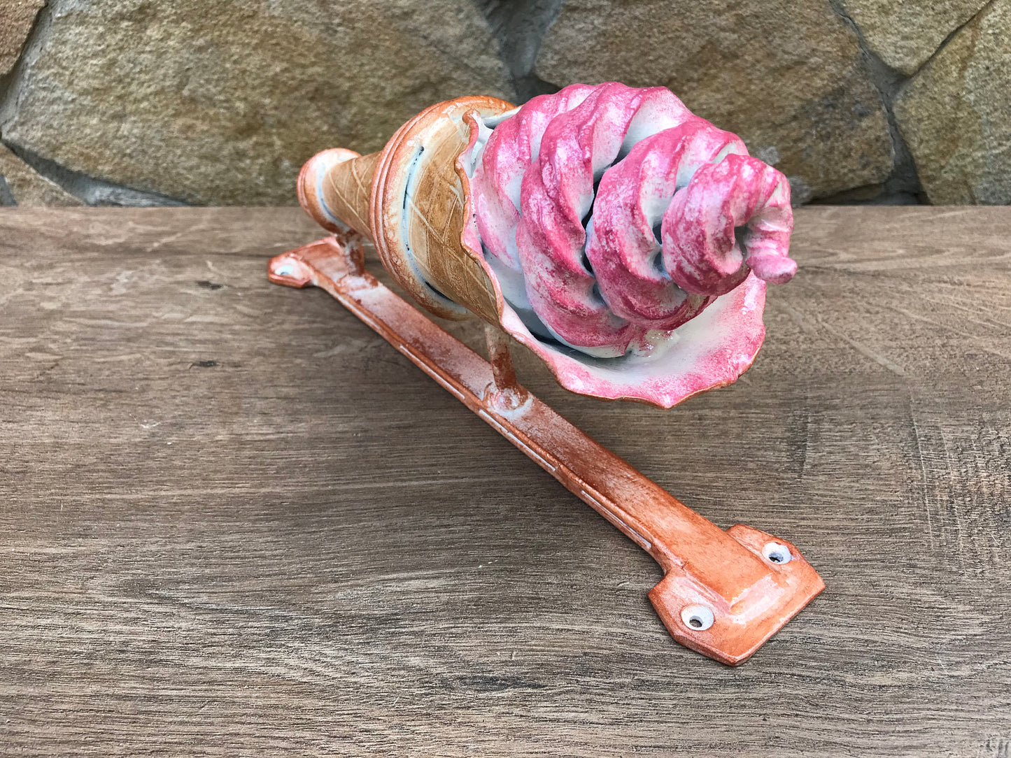 Door handle, childrens door handles, ice cream, room decor, childrens room decor, gift for child, childrens toys, door pull, childs gift