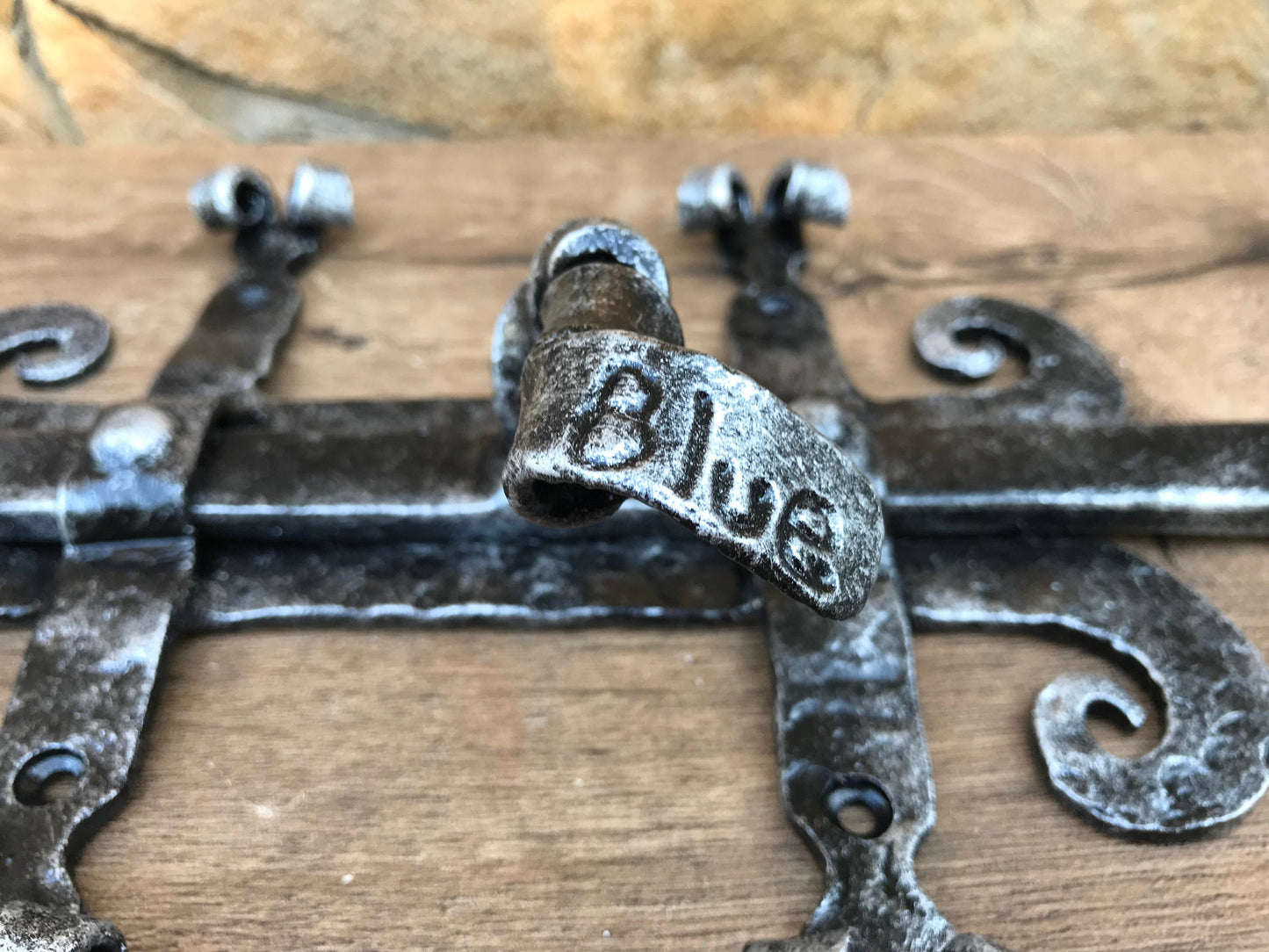 Personalized latch, door latch, custom latch, gate latch, gate lock, door lock, door hardware, sliding door bolt, deadbolt door latch, hasp