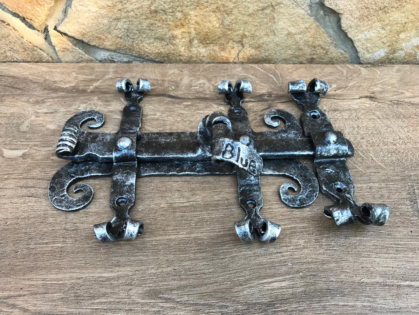 Personalized latch, door latch, custom latch, gate latch, gate lock, door lock, door hardware, sliding door bolt, deadbolt door latch, hasp