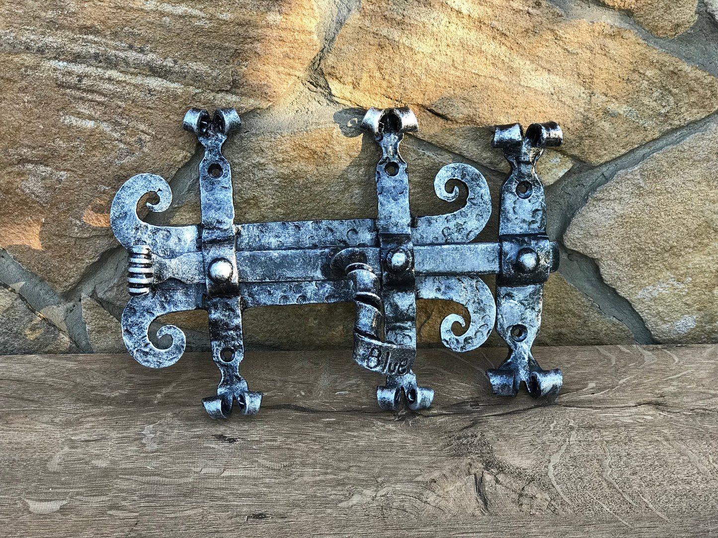 Personalized latch, door latch, custom latch, gate latch, gate lock, door lock, door hardware, sliding door bolt, deadbolt door latch, hasp