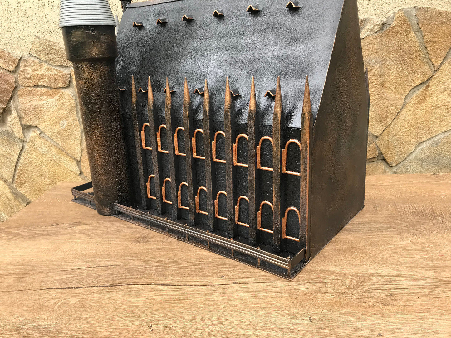 Castle mailbox, post box, custom mailbox, mailbox post, wedding card box, Gothic, castle, medieval castle, castle decor, mail box, postbox