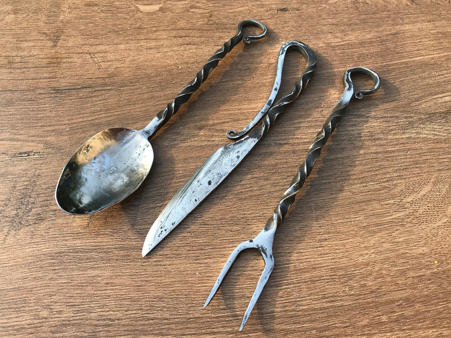 Cutlery set, stainless steel, steel gift, knife, spoon, fork, BBQ gift,BBQ fork,stainless steel gifts,grill tools, flatware,medieval cutlery