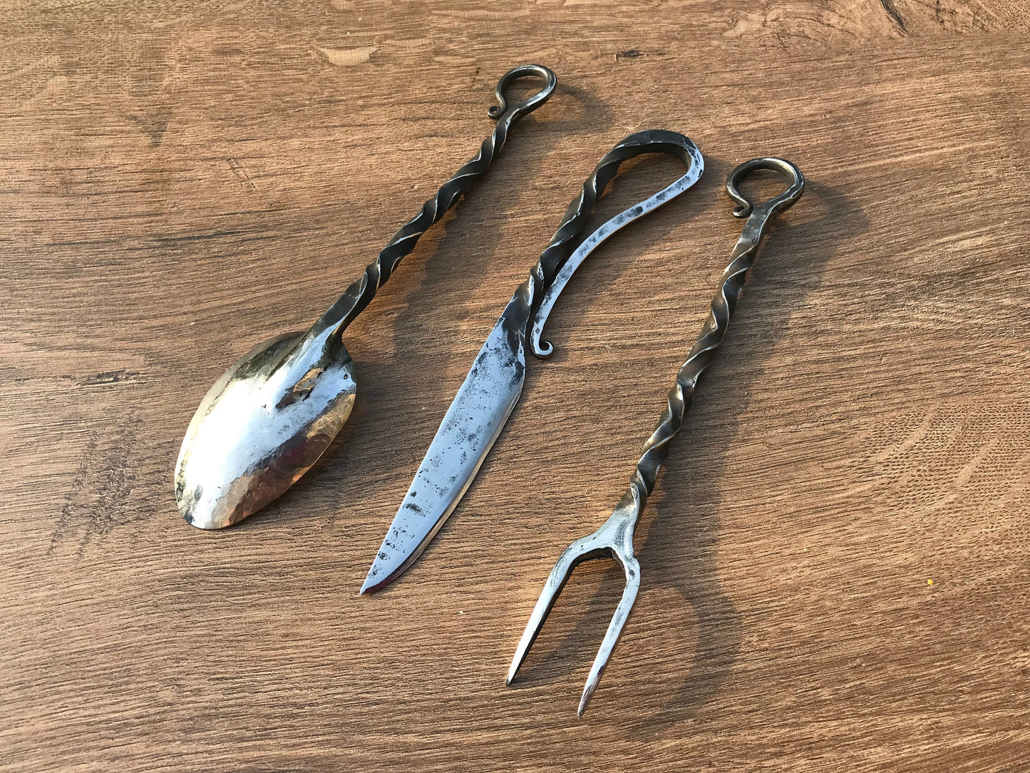 Cutlery set, stainless steel, steel gift, knife, spoon, fork, BBQ gift,BBQ fork,stainless steel gifts,grill tools, flatware,medieval cutlery