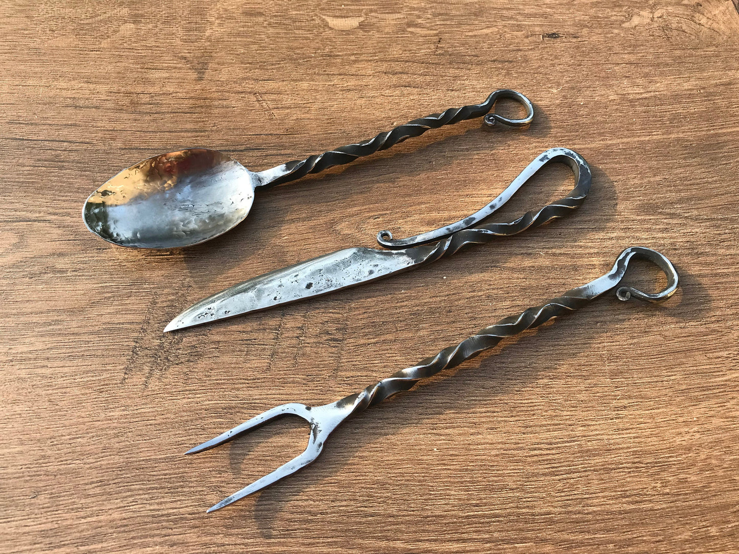 Cutlery set, stainless steel, steel gift, knife, spoon, fork, BBQ gift,BBQ fork,stainless steel gifts,grill tools, flatware,medieval cutlery