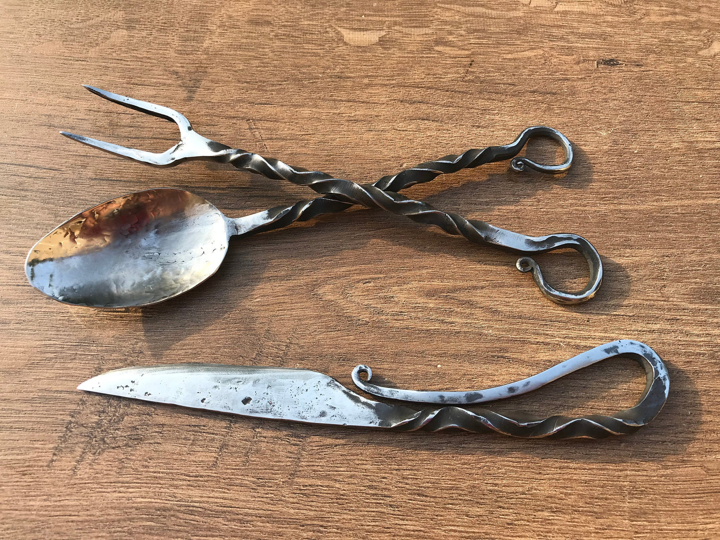 Cutlery set, stainless steel, steel gift, knife, spoon, fork, BBQ gift,BBQ fork,stainless steel gifts,grill tools, flatware,medieval cutlery