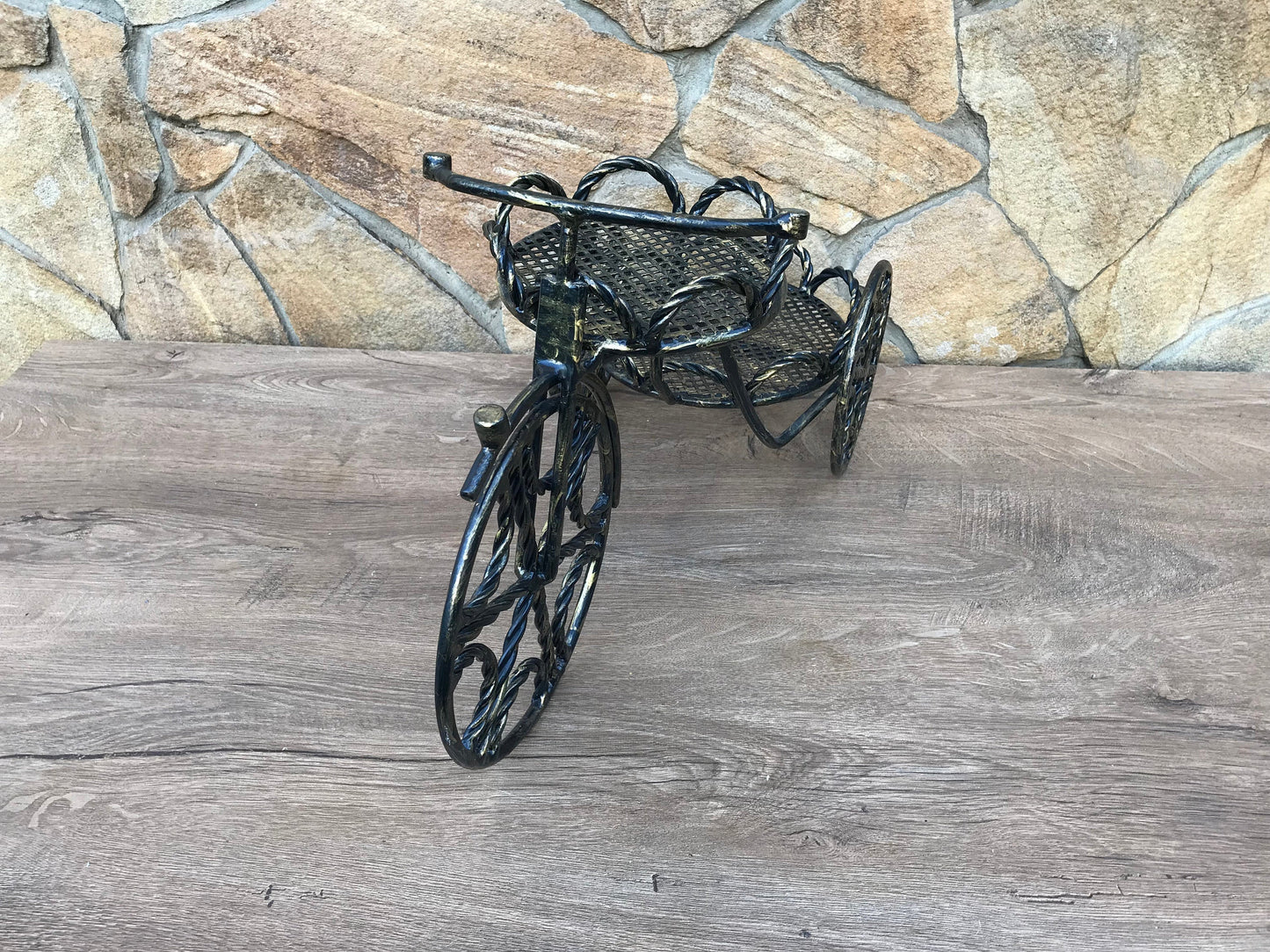 Hand forged plant stand, outdoor gardening, planters & pots, outdoor planters, indoor planters, plant stand, iron gift for her, flower pot