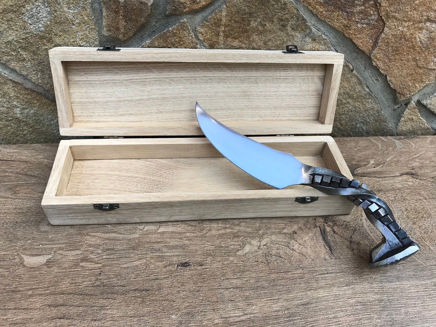 6 year anniversary, iron gift for him, railroad spike knife, sixth anniversary, 6th anniversary gift for him, iron anniversary gift for him