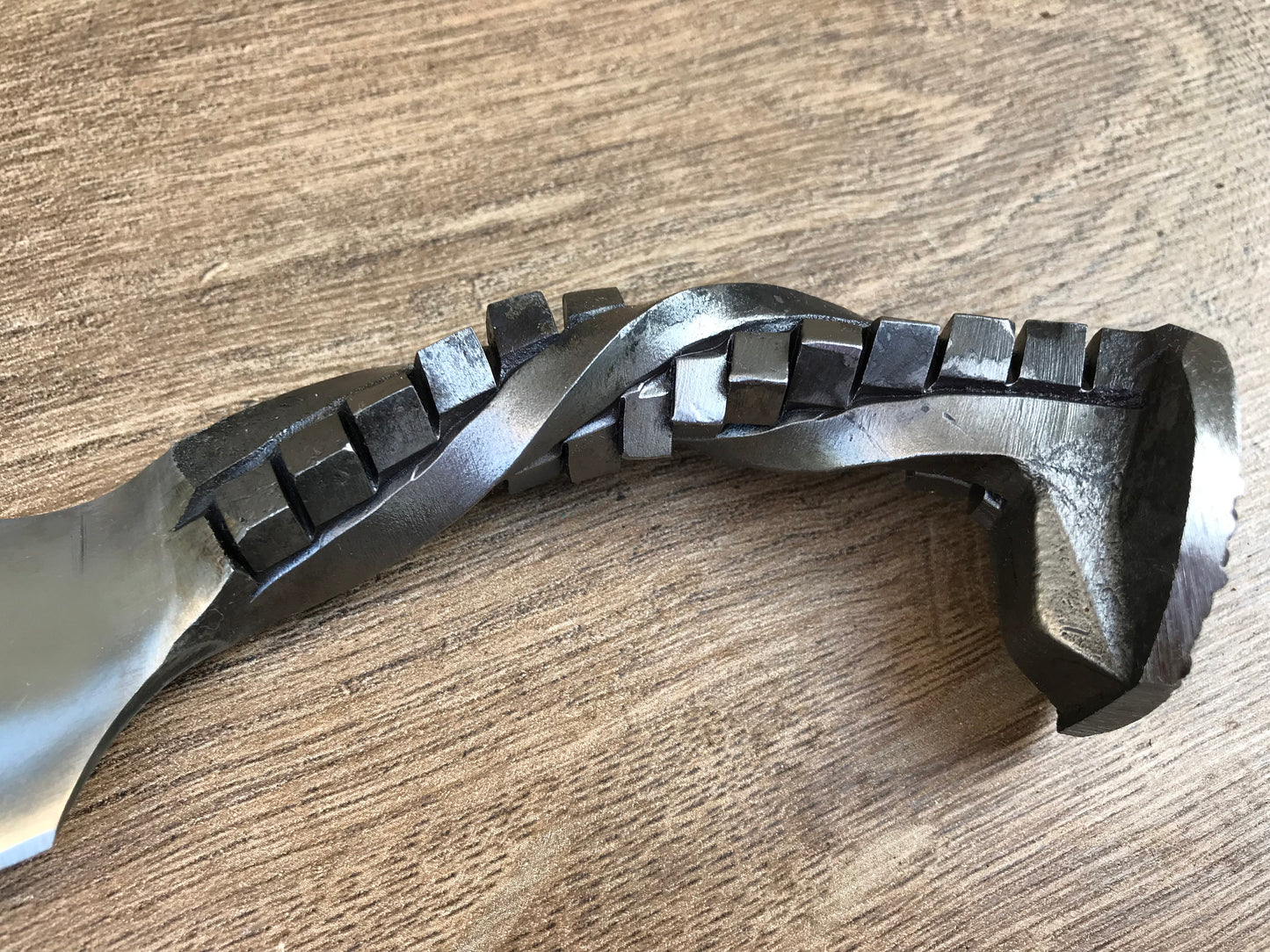 6 year anniversary, iron gift for him, railroad spike knife, sixth anniversary, 6th anniversary gift for him, iron anniversary gift for him