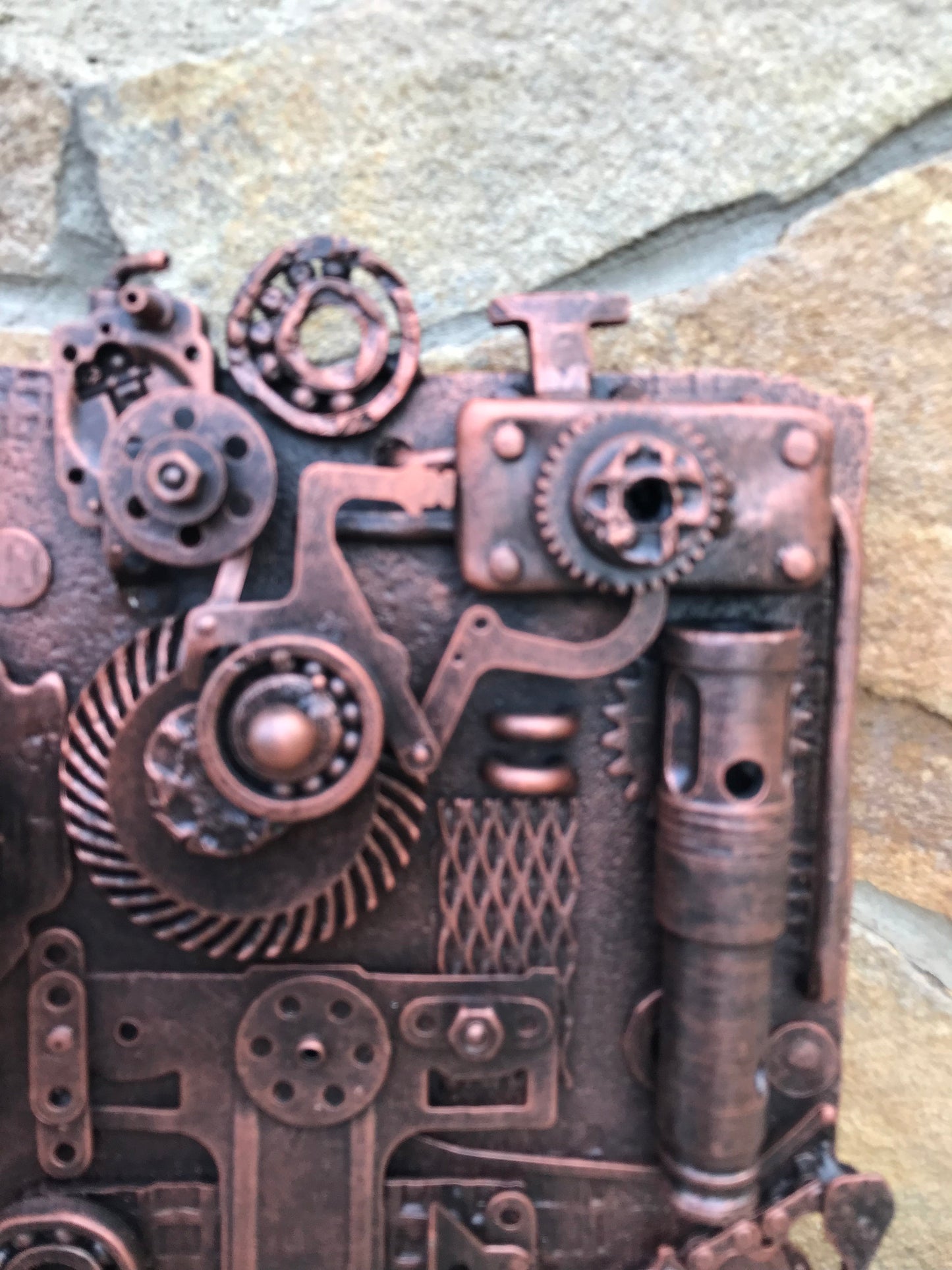 Steampunk wall clock, steampunk clock, steampunk, hooks, shelf, rack, hallway decor, steampunk hooks, wall hooks, industrial decor, clock