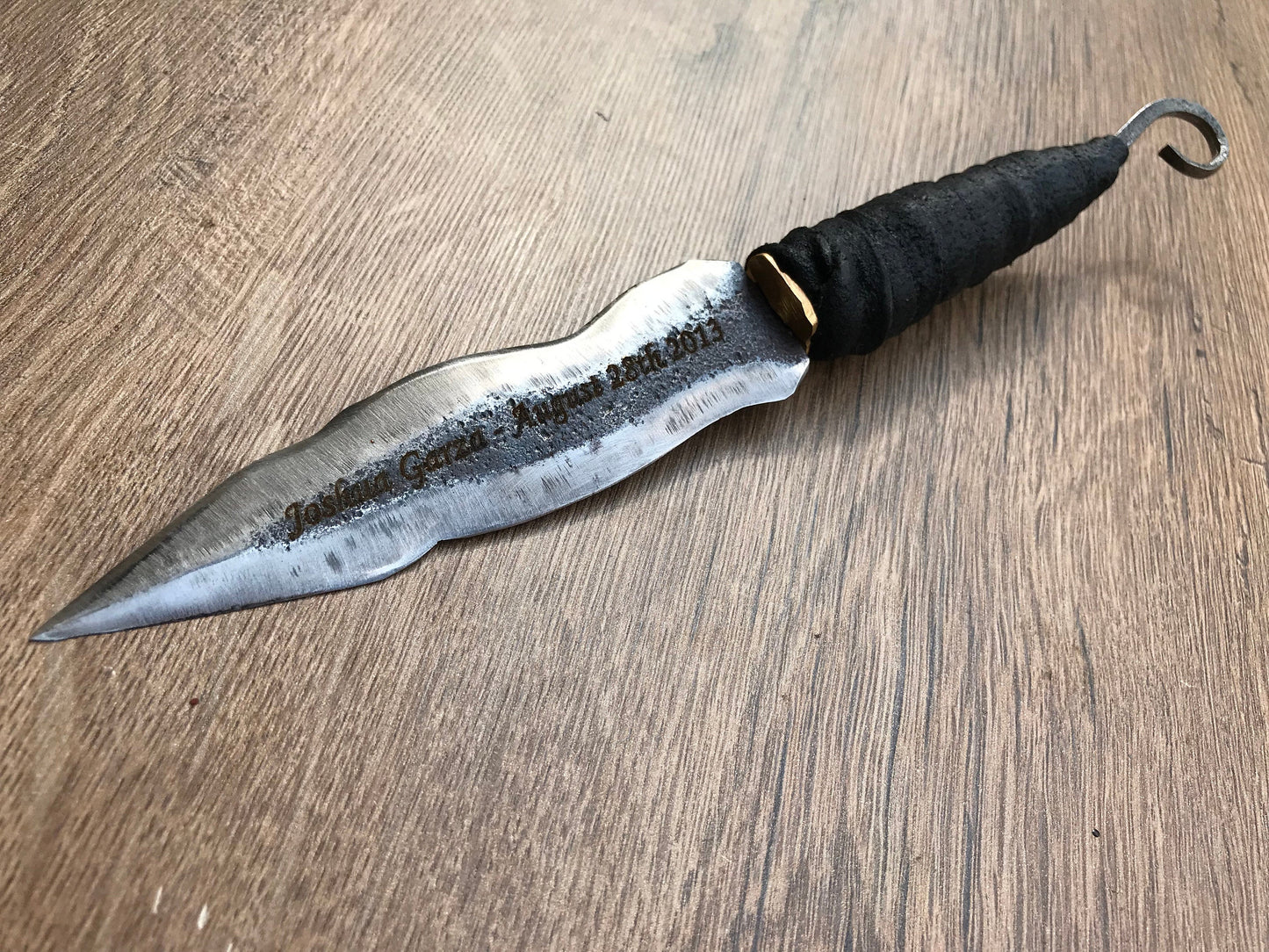 Iron gift for him, knife gift, iron anniversary gift for him, 6 year anniversary gift for him, viking knife, iron gift, mens gift,manly gift