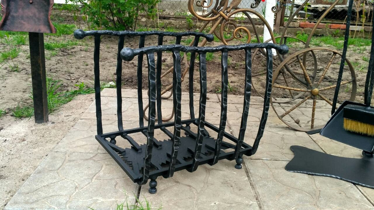 Firewood holder, fireplace log holder, fireplace decor, fireplace log rack, fireplace tool set, fireplace accessories, fireplace tools