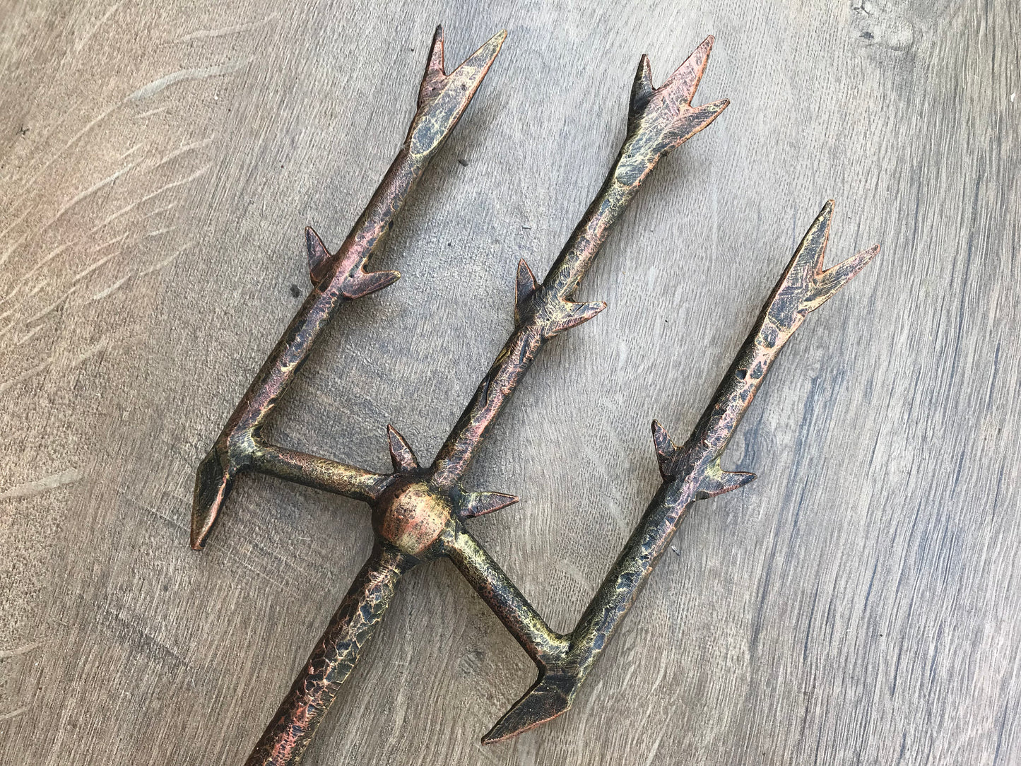 Mermaid trident, Poseidon trident, trident of Poseidon, Neptune trident, hand forged trident, cosplay,cosplay armor,cosplay weapon,sea decor