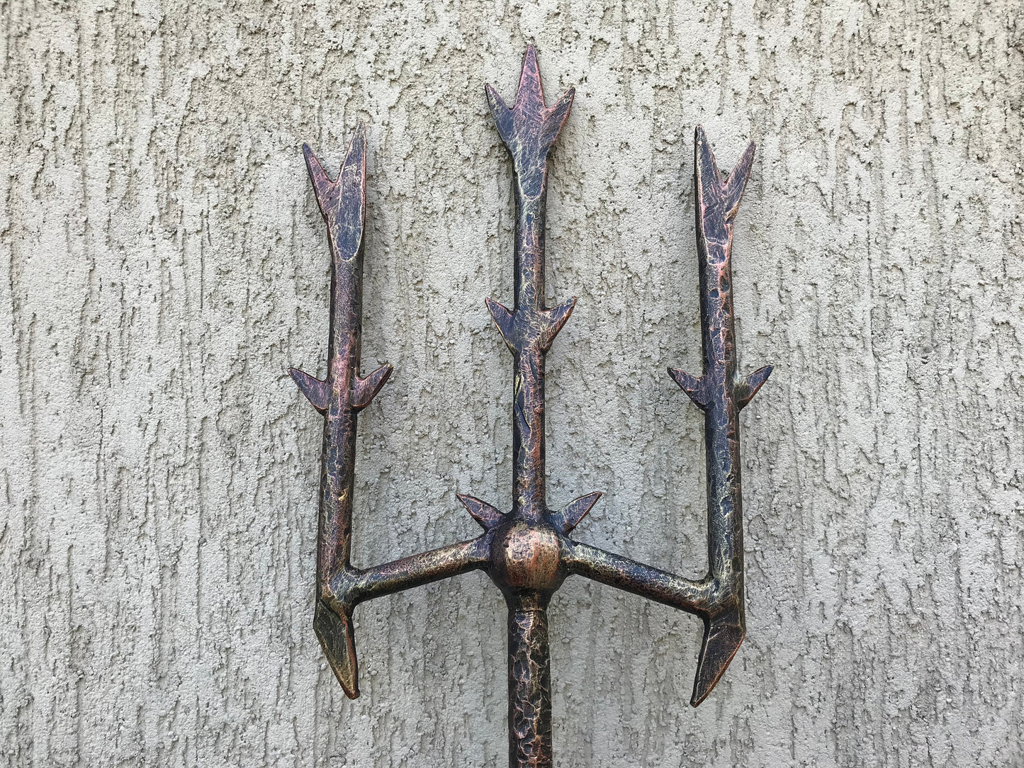 Mermaid trident, Poseidon trident, trident of Poseidon, Neptune trident, hand forged trident, cosplay,cosplay armor,cosplay weapon,sea decor