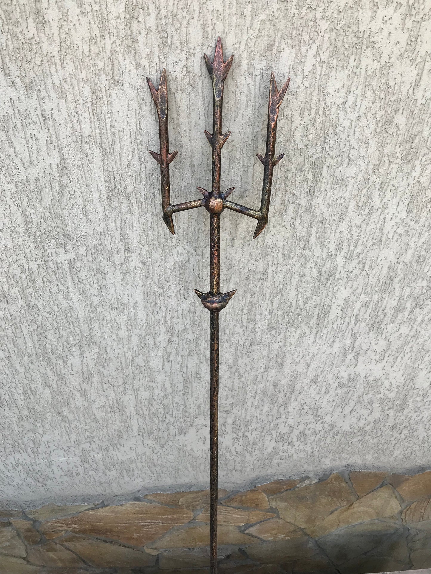 Mermaid trident, Poseidon trident, trident of Poseidon, Neptune trident, hand forged trident, cosplay,cosplay armor,cosplay weapon,sea decor