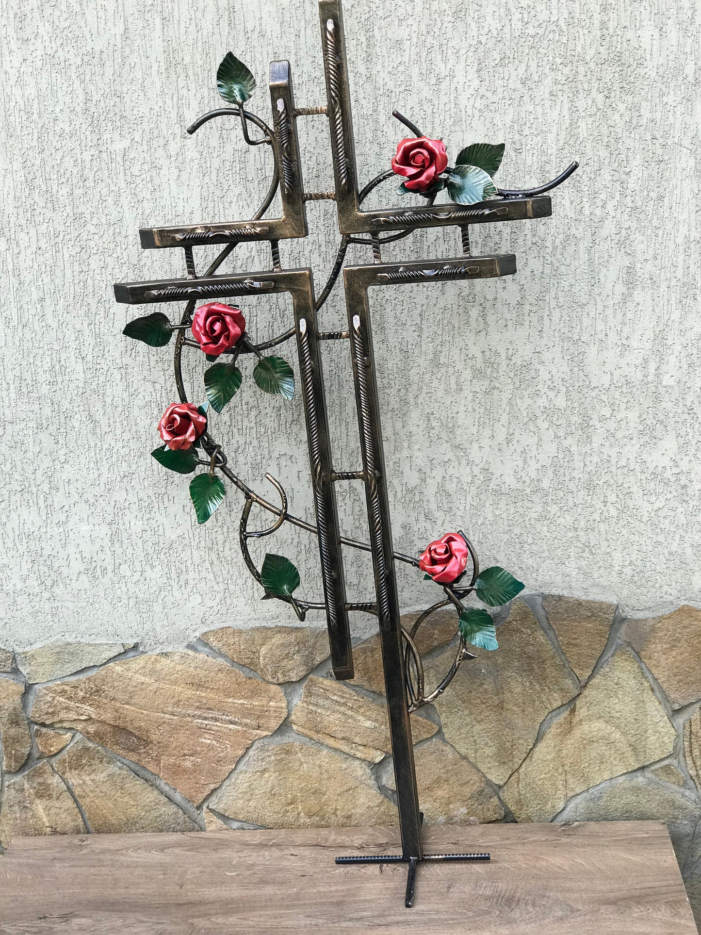 Cemetery cross, remembrance gift, memorial cross, cross, sympathy gift, grief gift, bereavement gift, loss of loved one, in memory of gift