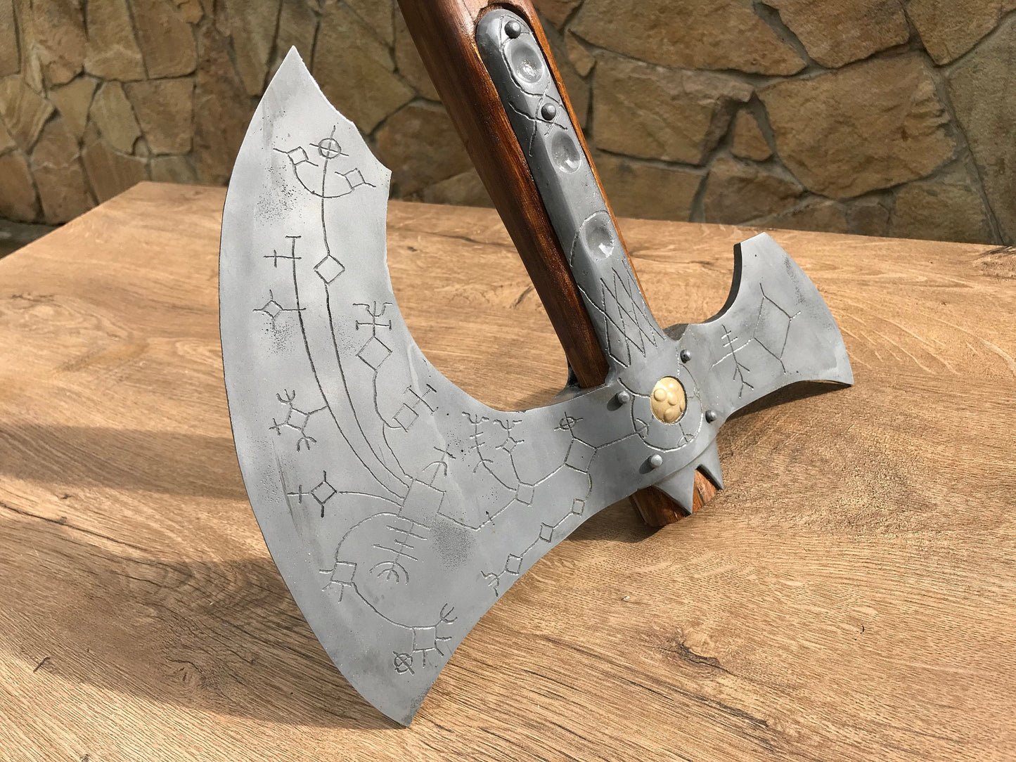 Leviathan axe, viking axe, God of War, Kratos axe, cosplay armor, cosplay axe, prop, replica, Kratos weapon, cosplay weapon, costume weapon