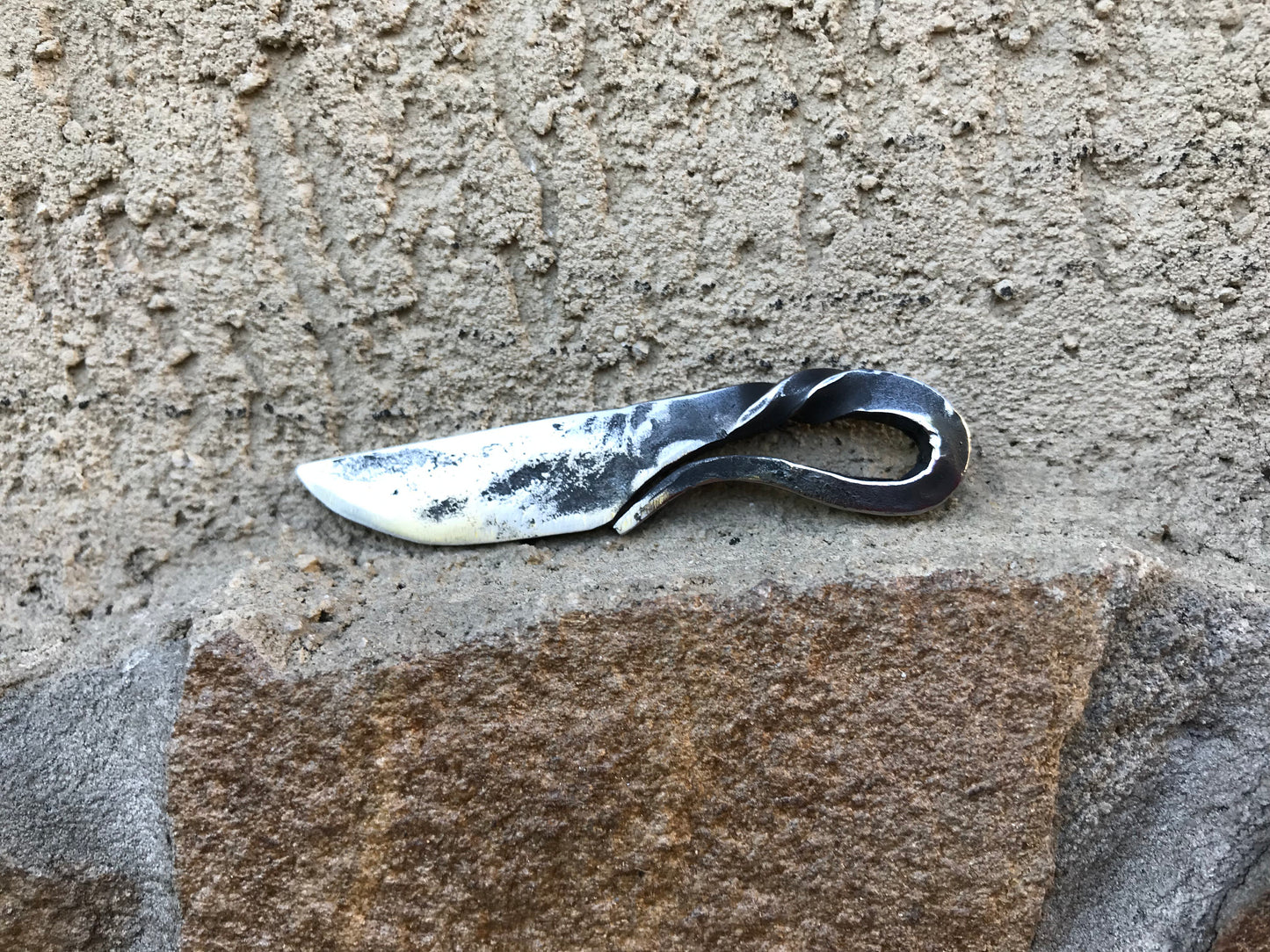 Knife pendant, 11th anniversary, steel anniversary, steel gift, knife necklace, viking knife, viking jewelry, viking necklace, finger knife