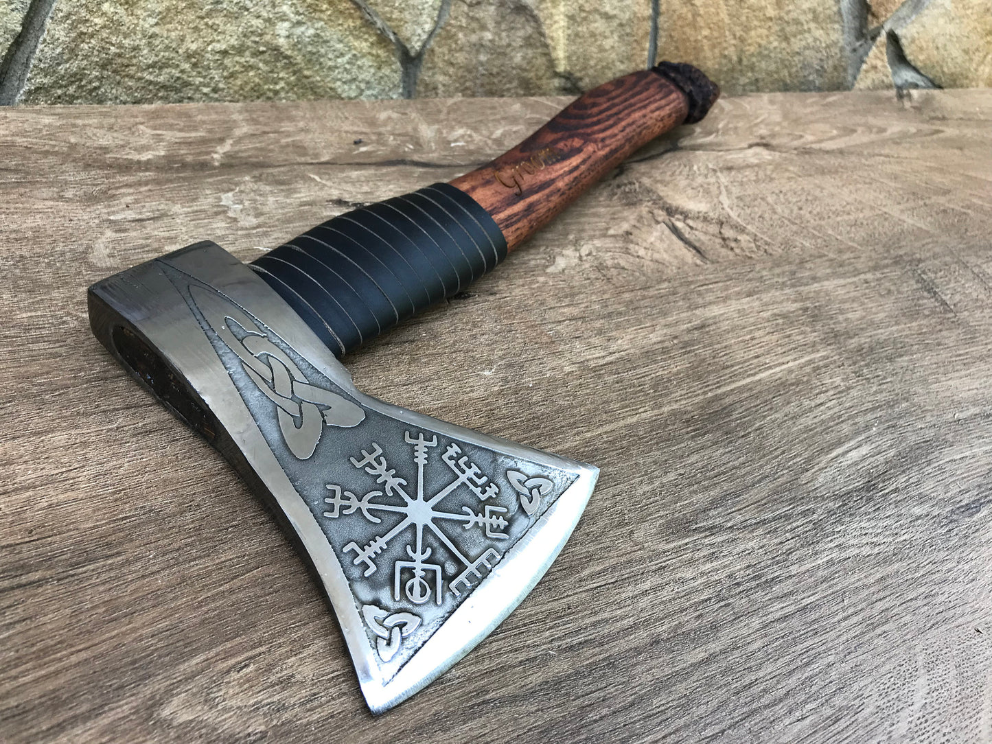 Groomsmen gift, viking axe, groomsman gift, wedding gift, bachelor party, mens gifts, vegvisir, bachelor party gifts,viking compass,axe gift