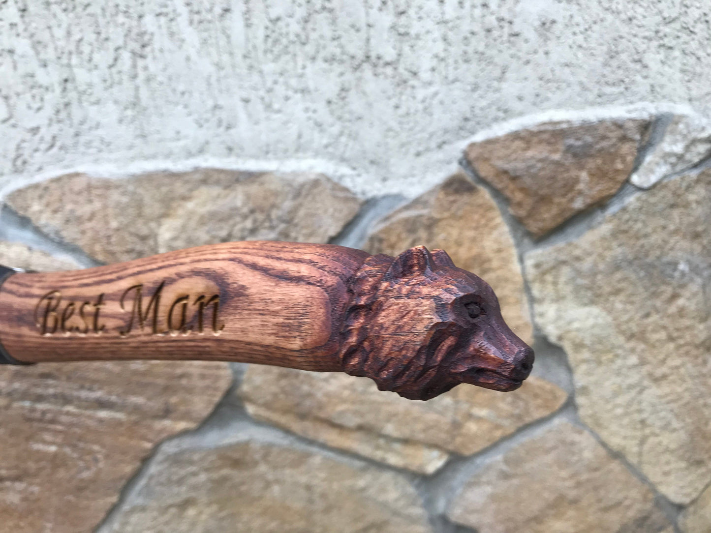 Wedding axe, viking axe, mens gifts, vegvisir, carved wolf, groom gift, viking compass, wedding gift, groomsman gift, best man gift, axe