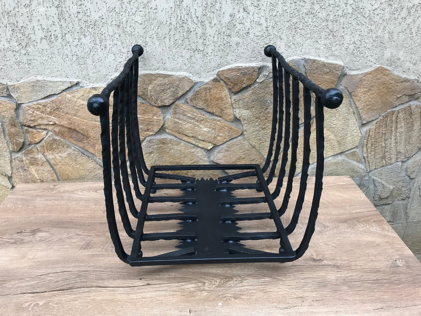 Firewood holder, fireplace log holder, fireplace decor, fireplace log rack, fireplace tool set, fireplace accessories, fireplace tools