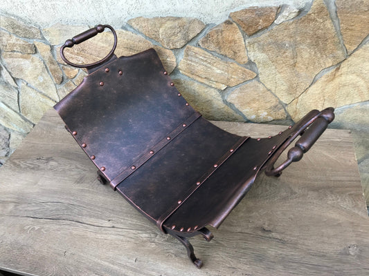 Medieval tools, firewood holder, ancient decor, ancient art, medieval decor, medieval gift, firewood rack, log storage, medieval fireplace