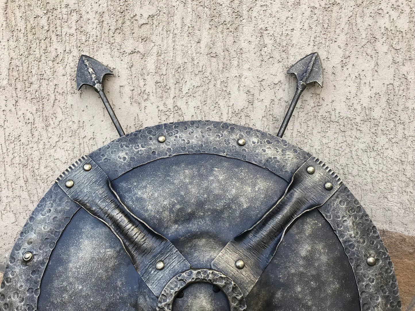 Hand forged shield, viking shield, shield, medieval shield, battle shield, knight shield, warrior shield, crusader shield, SCA shield, axe