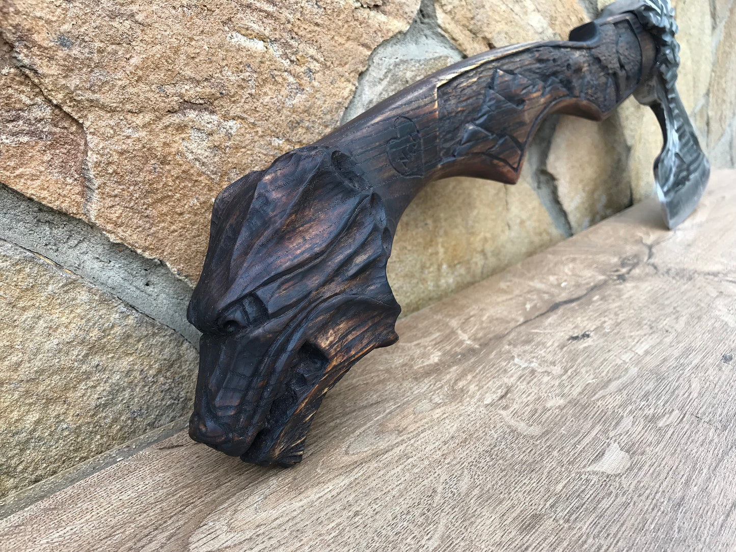 Axe, dragon, viking axe, dragon decor, manly gifts, dragon gift, medieval axe, carved dragon, gift for men, dragon art,viking knife,axe gift