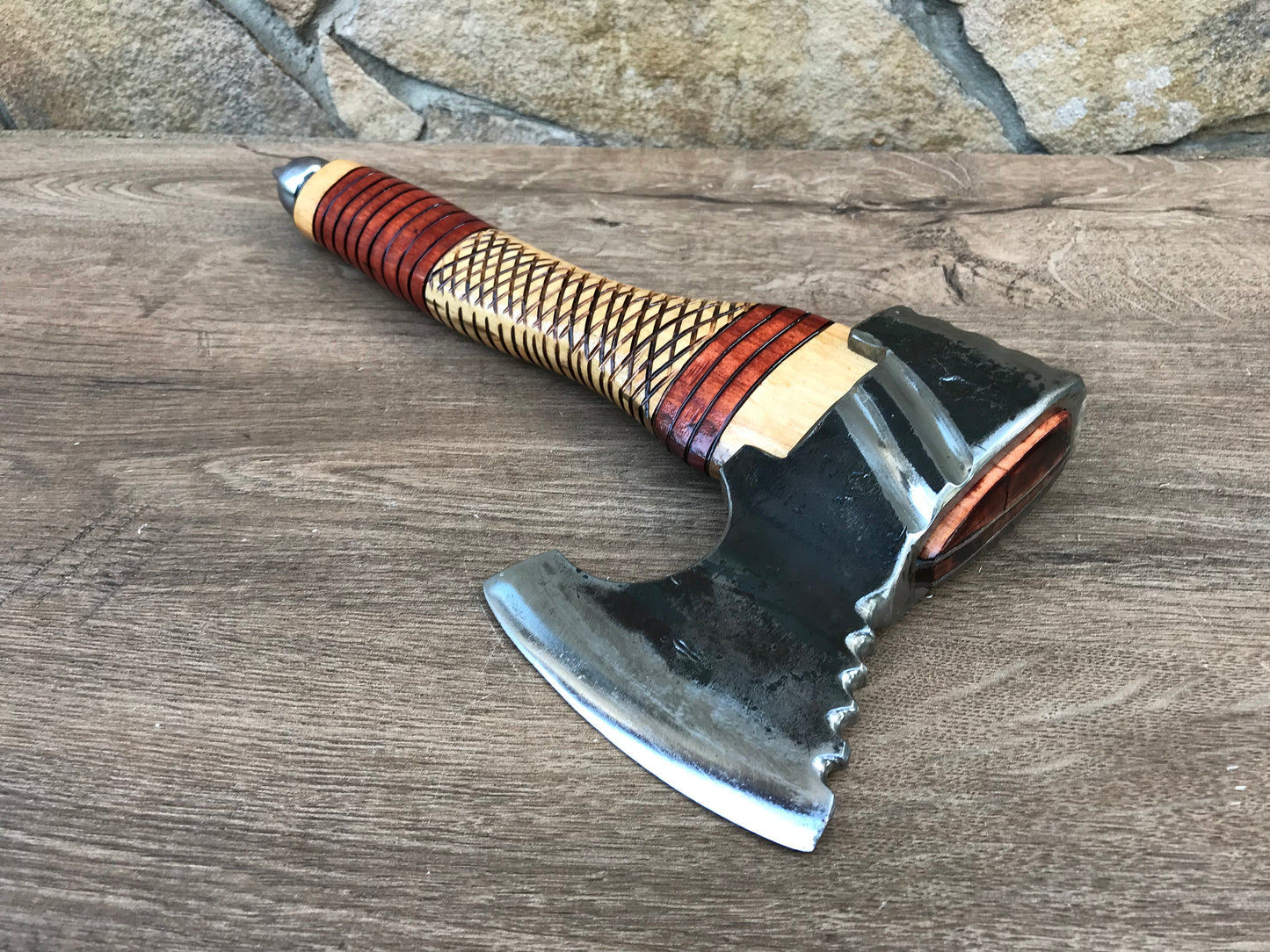 Viking axe, knife, mens gifts, viking armor, runic axe, runes decor, runes gift, hatchet, axe, axe gift, manly gift, handyman tool, vikings