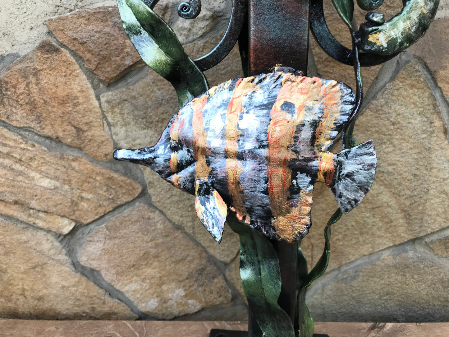 Metal legs, table legs, table base, metal table legs, steel table legs, ocean theme, coastal decor, jellyfish, seahorse,seaweeds,fish,shell