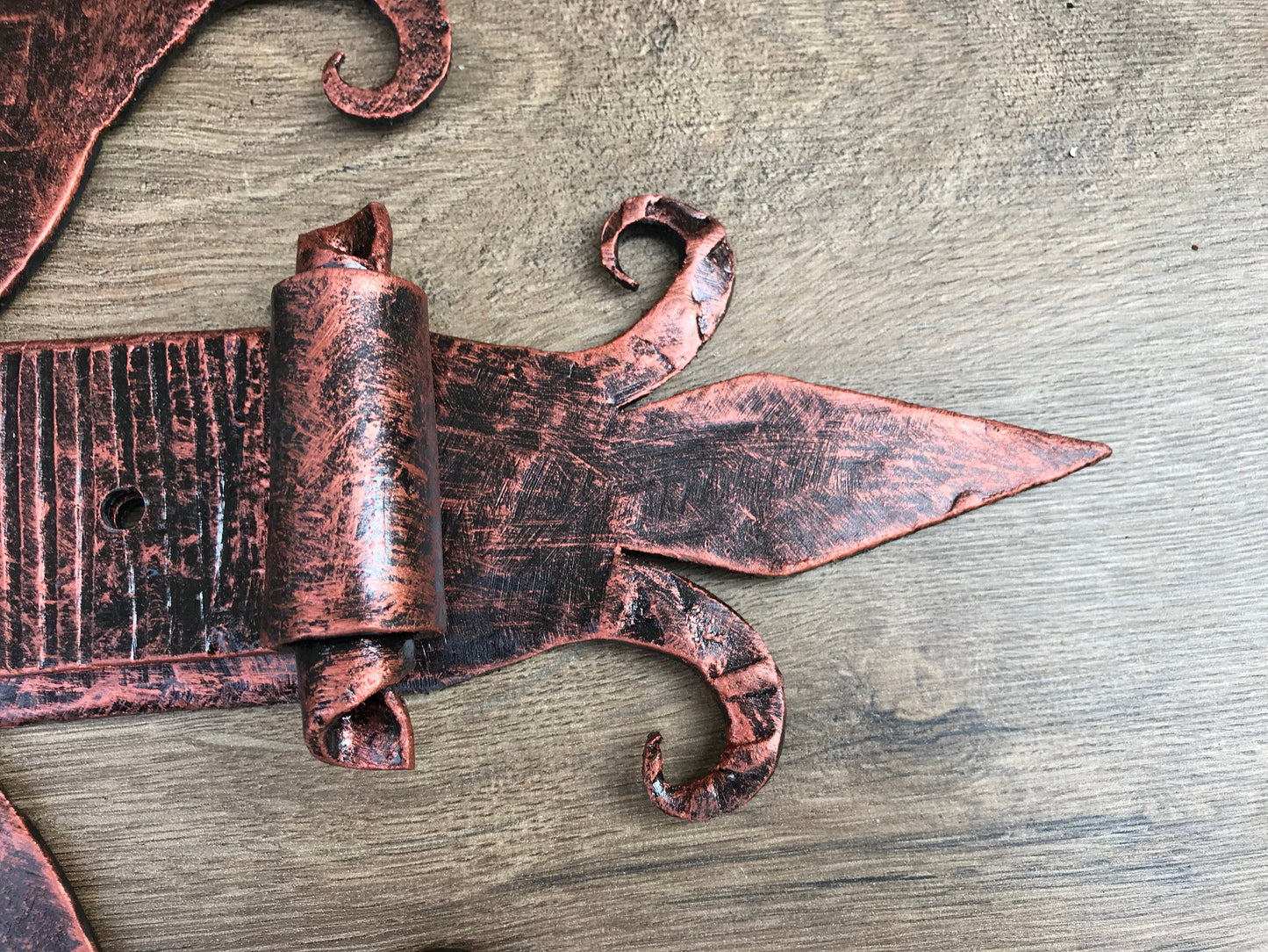 Custom listing for Dorcas: a pair of decorative hinges