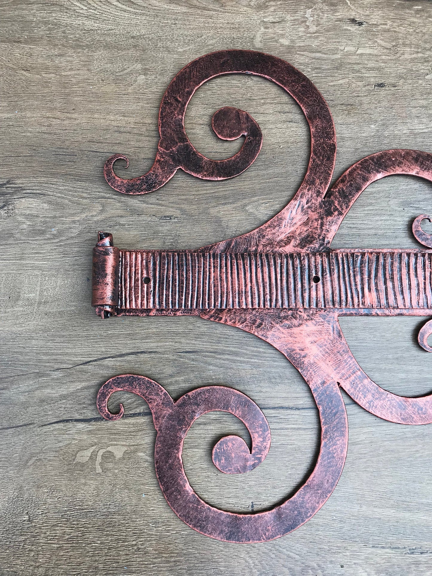 Custom listing for Dorcas: a pair of decorative hinges