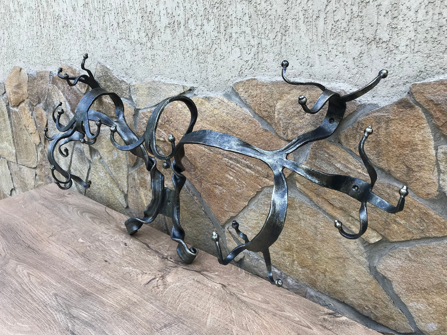 Wall coat hanger, coat hanger, wall mounted coat rack, coat hanger, entryway decor, hallway decor, towel hanger, iron wall decor, coat hooks