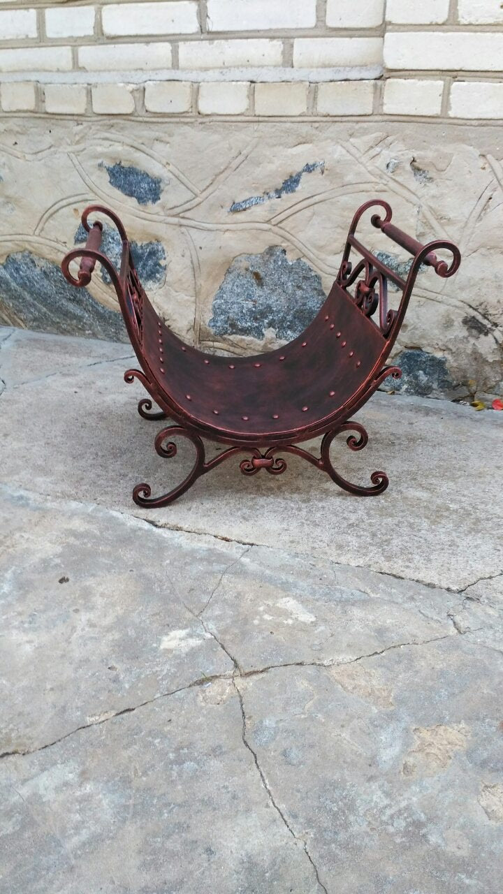 Ancient decor, ancient art, medieval decor, medieval gift, firewood rack, firewood storage, log holder, log storage, ancient fireplace