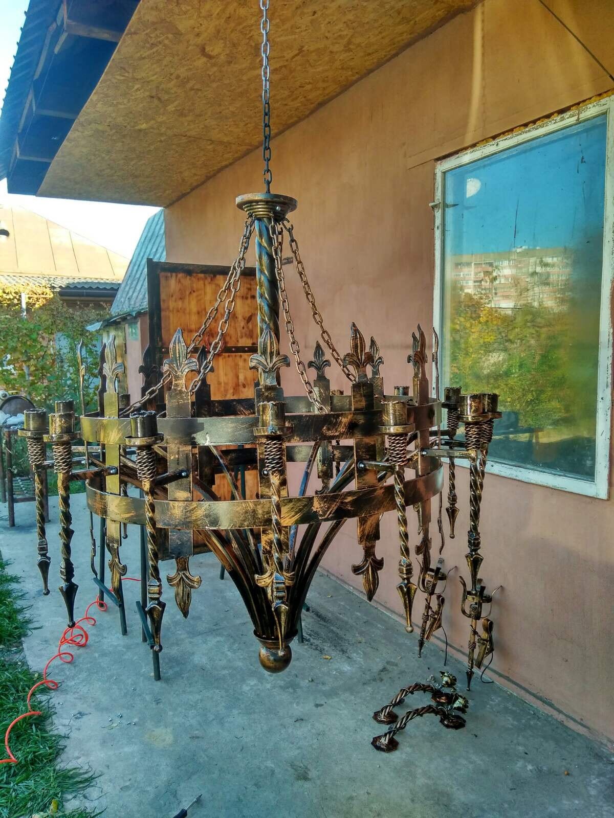 Chandelier, ceiling sconce, wall sconce, viking sconce, viking lantern, medieval lantern, sconce, ceiling lamp, fairy lantern, fairy lamp