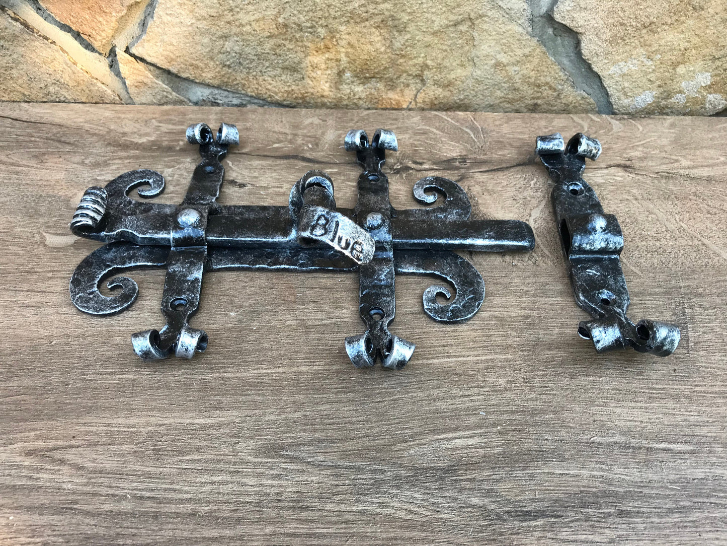 Personalized latch, door latch, custom latch, gate latch, gate lock, door lock, door hardware, sliding door bolt, deadbolt door latch, hasp