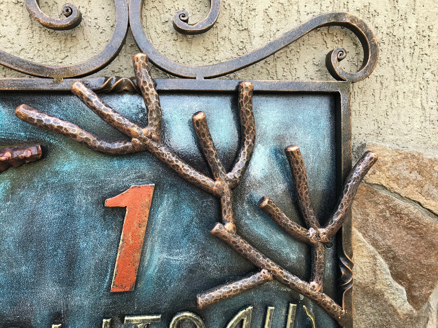 House number plaque, house number sign, sea theme, ocean theme, house number ideas, house number, numbers, plaque, sign, sea life,ocean life